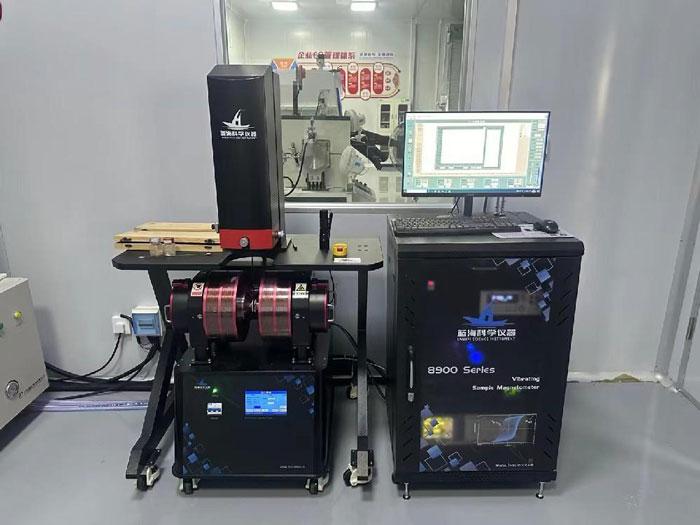 振动样品磁强计测试系统成功安装赣州某稀土公司